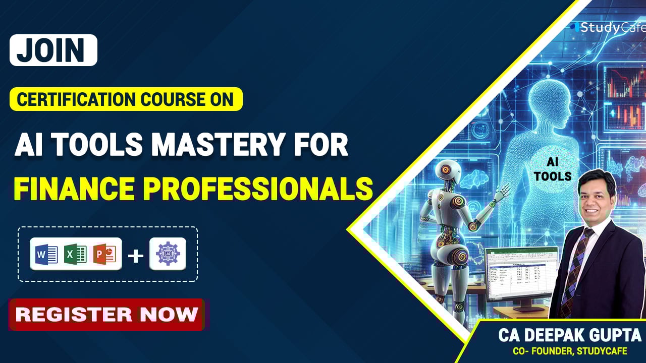 Certification Course on AI Tools Mastery for Finance Professionals with Recording