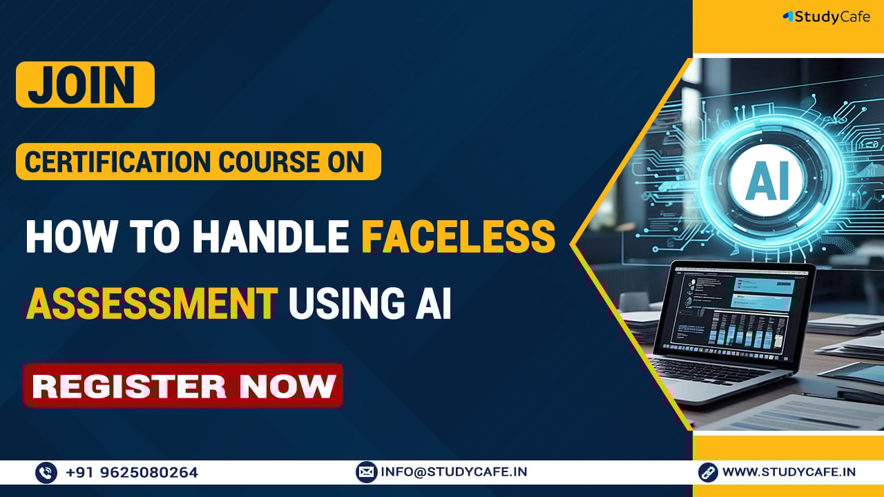 Certification Course on How to Handle Faceless Assessment Using AI