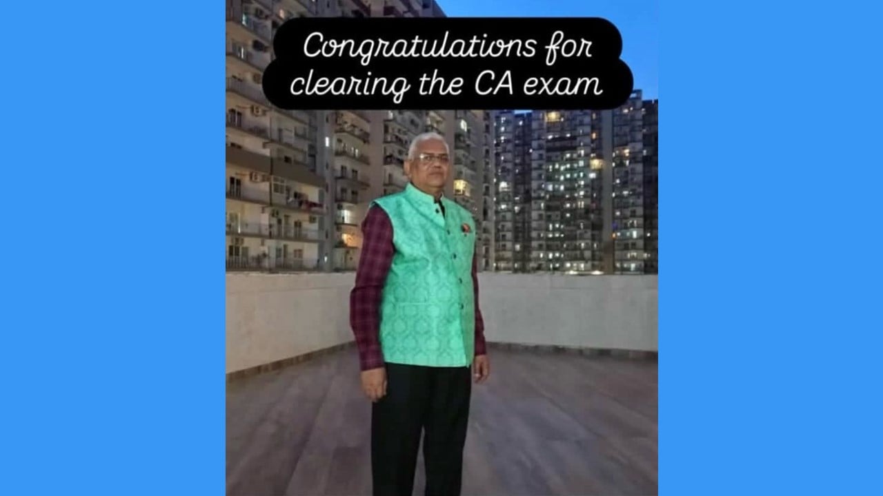 Age is Just a Number: Tara Chand Agarwal Becomes CA at 71